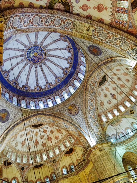 The Blue Mosque; Sacred Relic (the Prophet’s Beard); Illumination depicting Medina and Mecca (the first Mosques); the Sultan’s signature